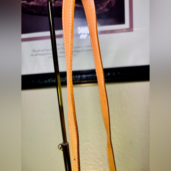 Burberry Red Canvas Crossbody Bag | Leather Trim | Dust Bag Included | w/COA - Picture 13 of 16